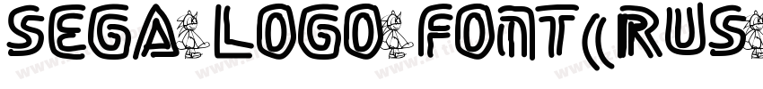SEGA LOGO FONT(RUS B字体转换